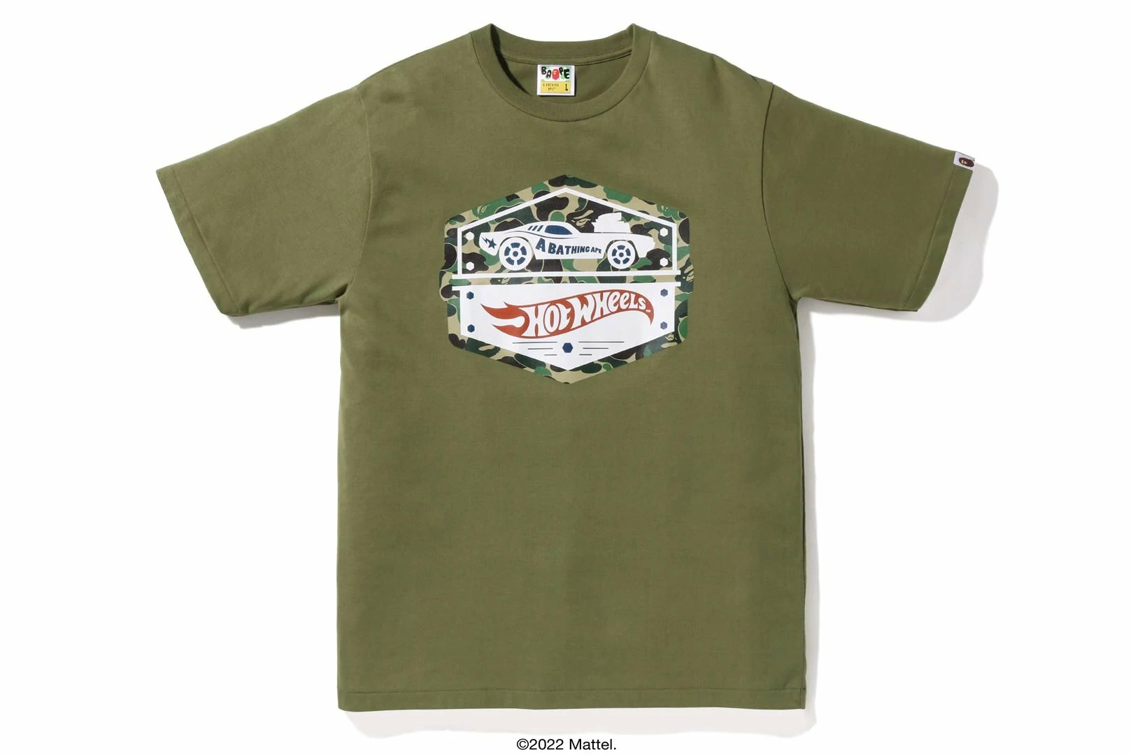 A BATHING APE BAPE X HOT WHEELS CAR TEE 聯名 風火輪 賽車 車車 短T 現貨