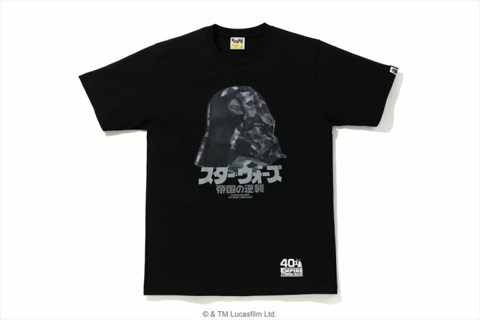 APE BAPE STAR WARS DARTH VADER TEE 星戰 黑武士 短T 現貨
