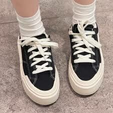 【Luxury】現貨特價 CONVERSE ALL STAR CRUISE UU鞋 低筒 厚底 增高 解構 奶油底 黑白 女鞋  A08789C