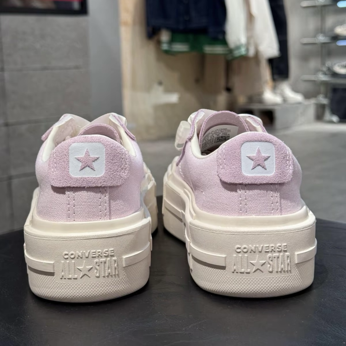 Converse All Star Chuck Taylor Cruise Low 粉紫色 莫蘭迪 厚底增高 UU鞋 帆布鞋