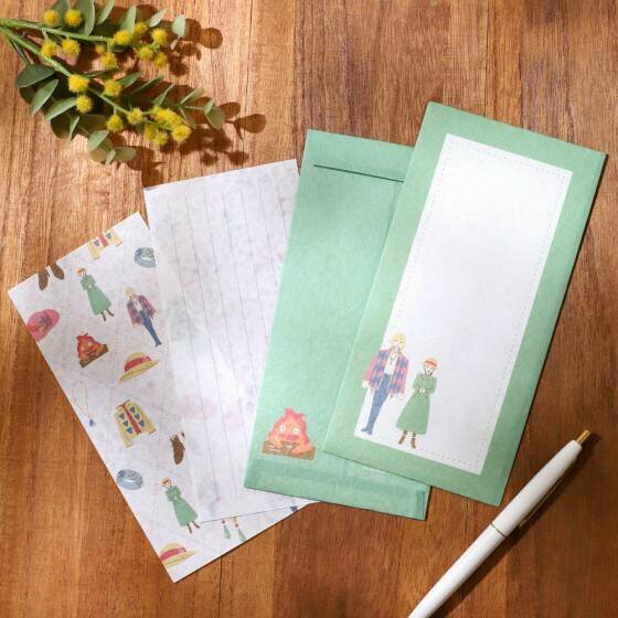 蘇菲的沙龍 霍爾的移動城堡 一筆箋 信紙信封組｜日本吉卜力