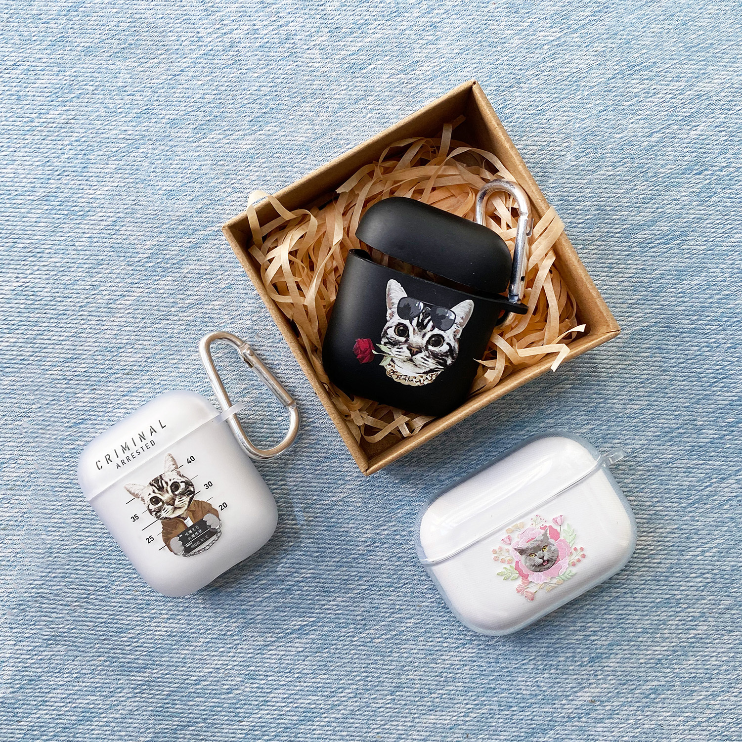 客製寵物耳機殼