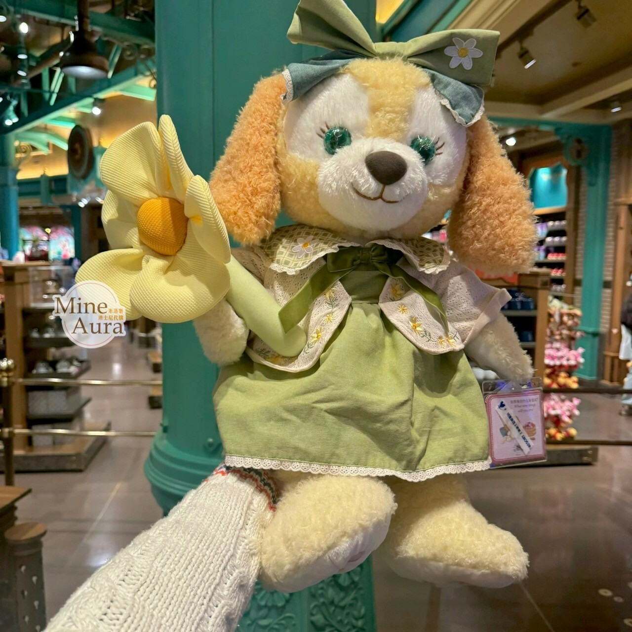 2024 春日 達菲 Duffy 與好友們系列 可琦安 餅乾 CookieAnn M號 服裝造型 娃娃 玩偶 -上海迪士尼樂園