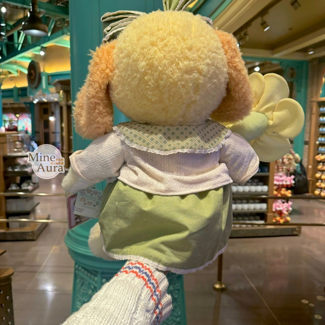 2024 春日 達菲 Duffy 與好友們系列 可琦安 餅乾 CookieAnn M號 服裝造型 娃娃 玩偶 -上海迪士尼樂園