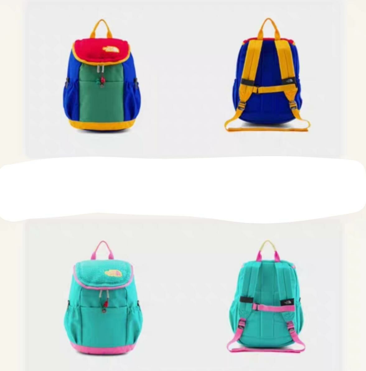 廠單 tnf 撞色輕便新款背囊