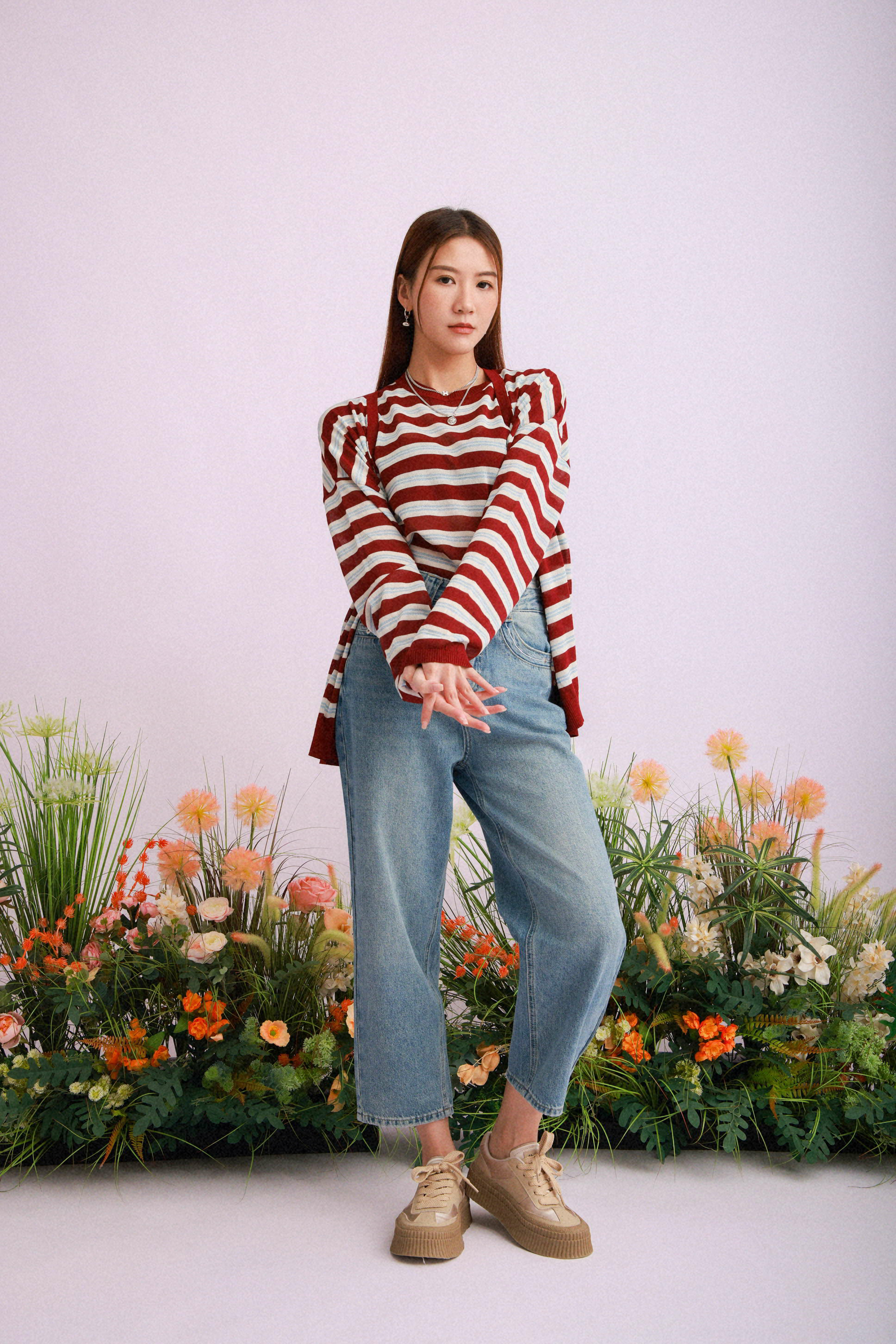 造型 784（外套＋背心＋牛仔褲）