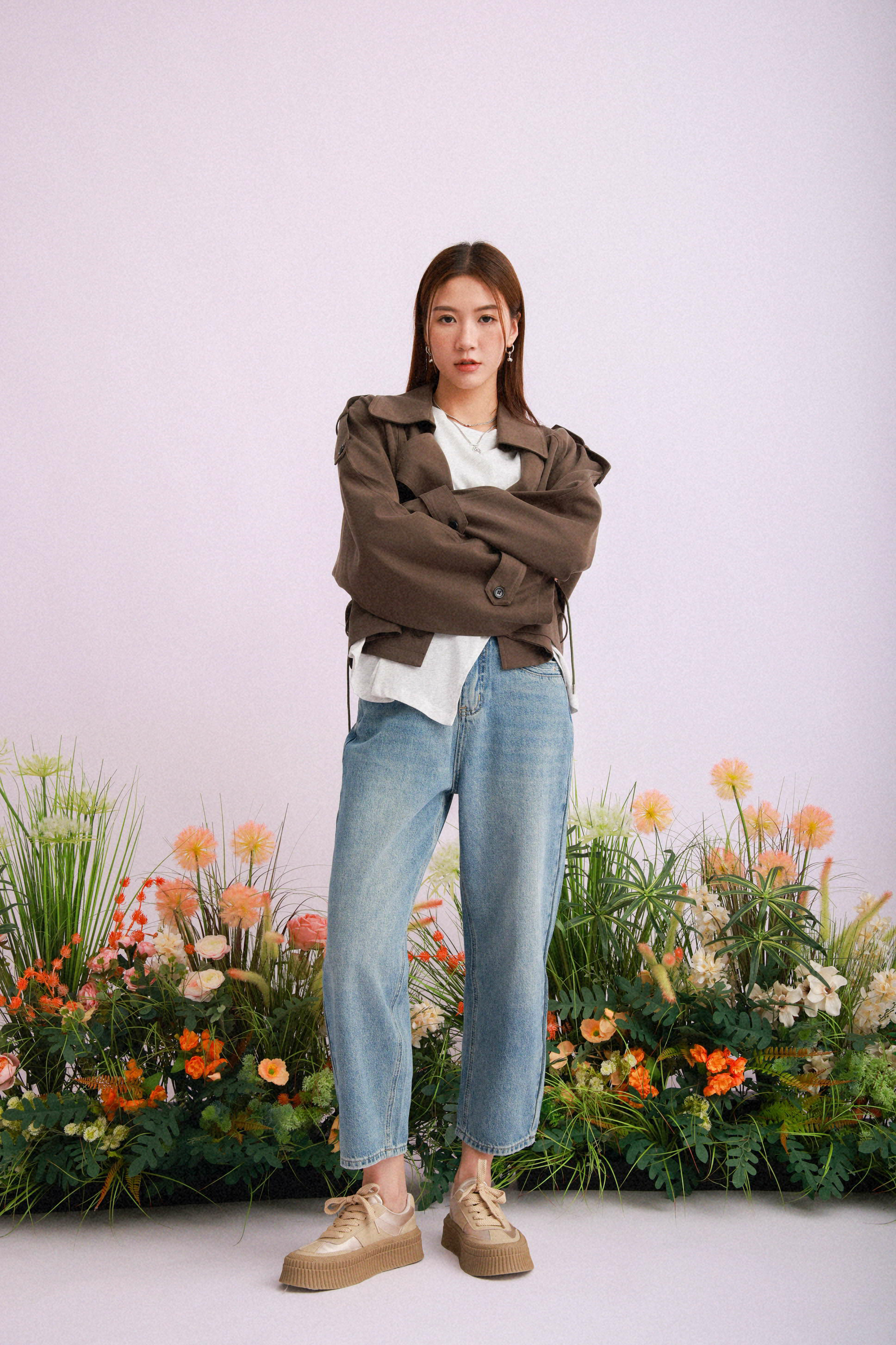 造型 785（外套＋上衣＋牛仔褲）