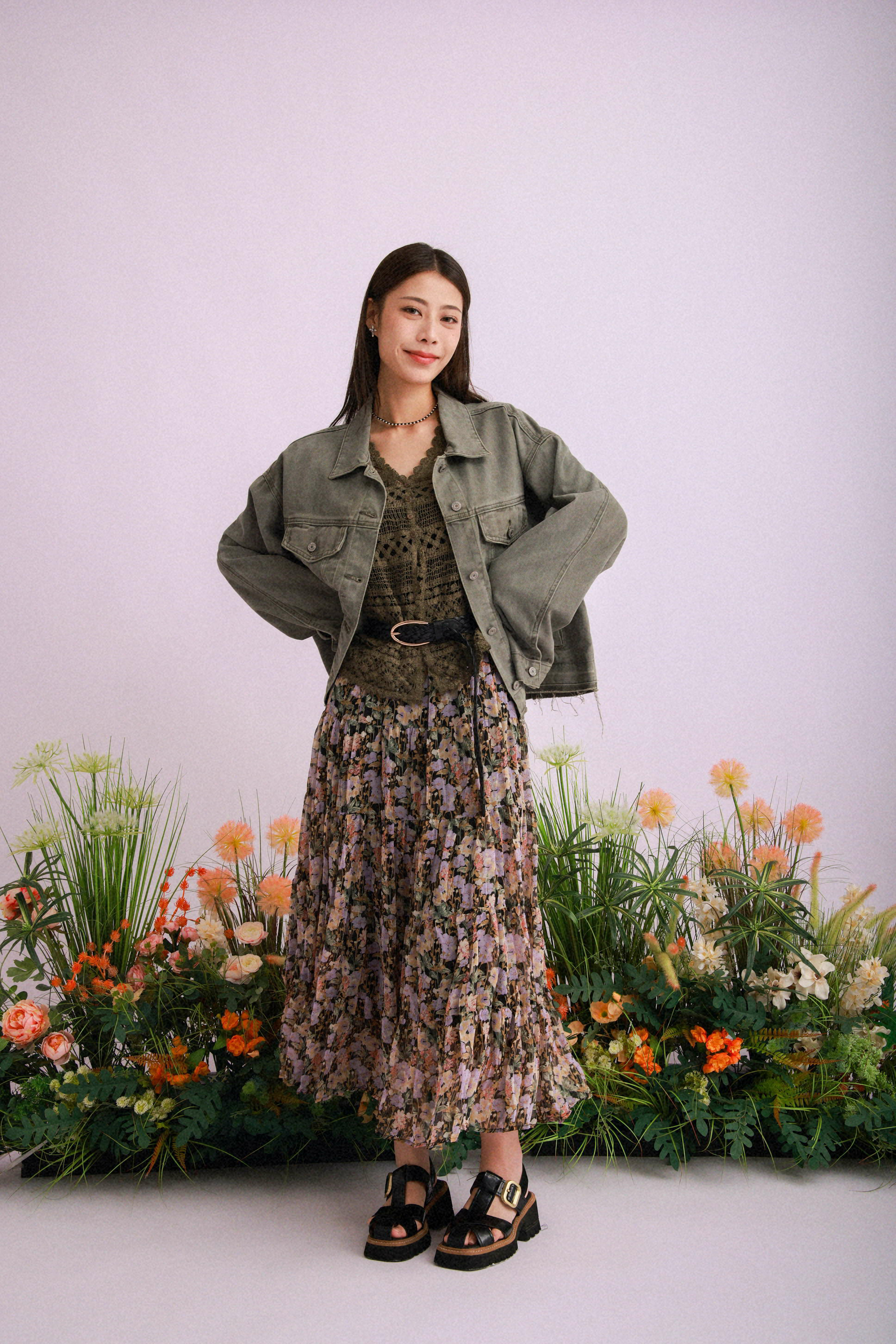 造型 791 （外套＋背心＋半截裙）