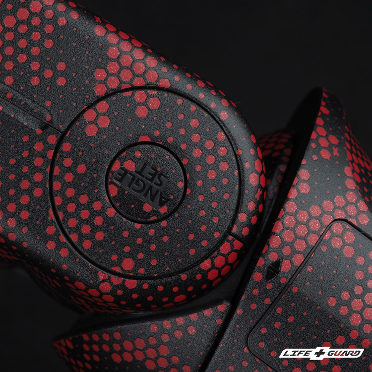 LIFE+GUARD 貼膜安裝示意，適用 Canon Speedlite 470EX-AI