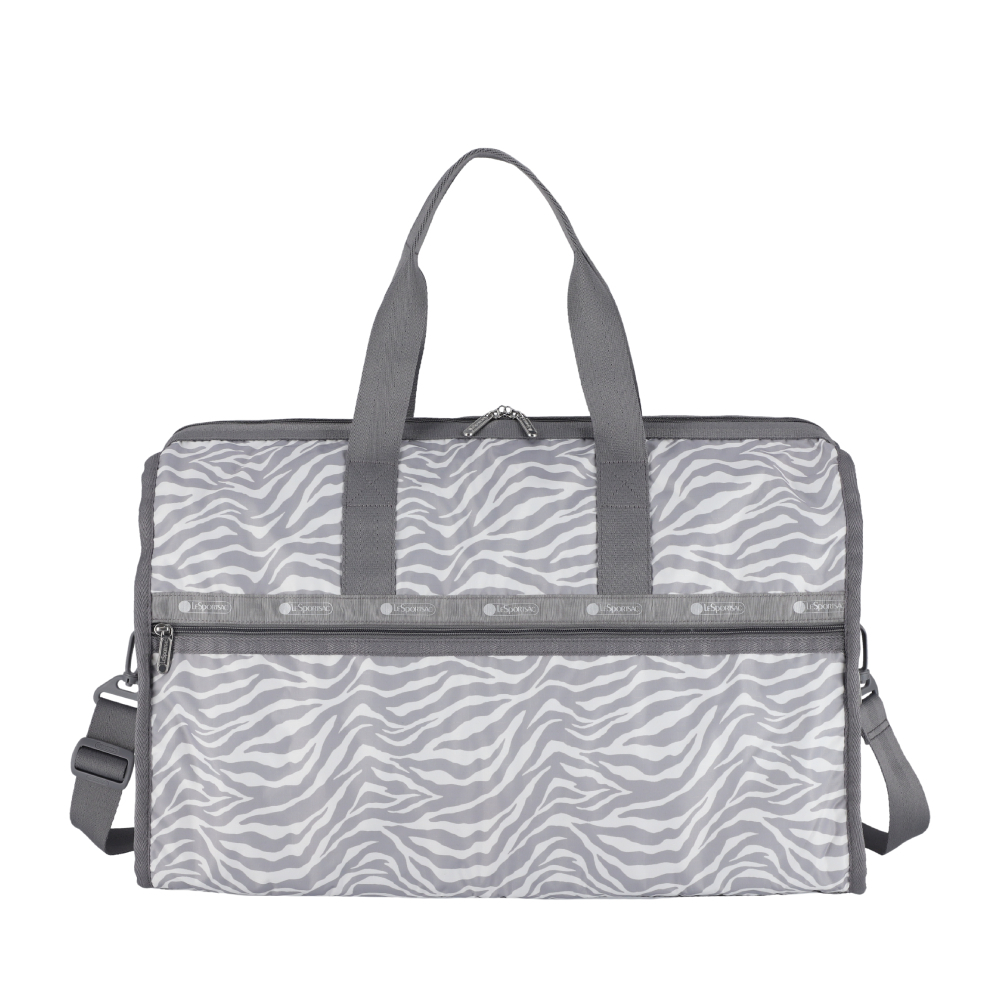 LeSportsac - DELUXE LG WEEKENDER 奢華大型旅行袋 - 流線斑馬紋