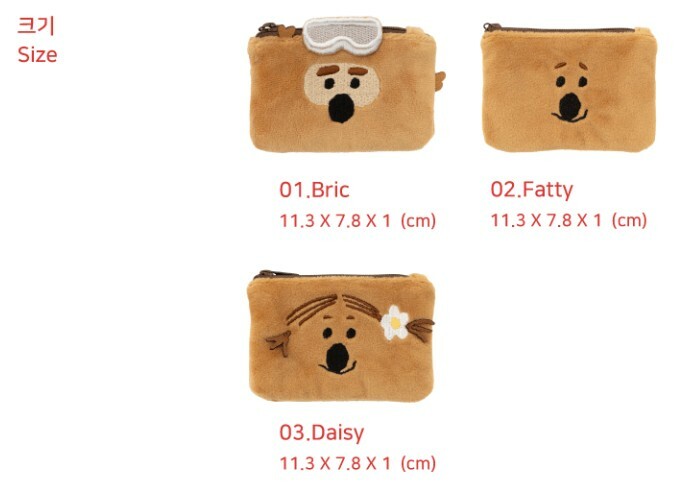 Quokka,短尾袋鼠,Dinotaeng ,韓國文創,韓國代購,周邊小物,零錢包,小袋子