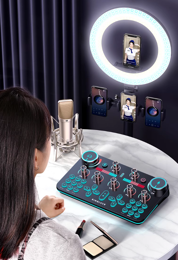 金運直播話筒聲卡設備 (2kg)