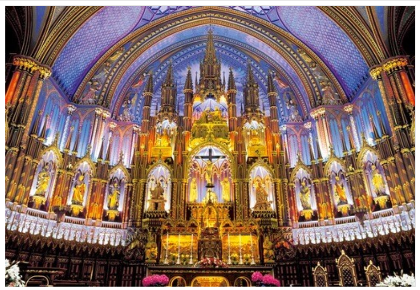 加拿大-蒙特利爾聖母院