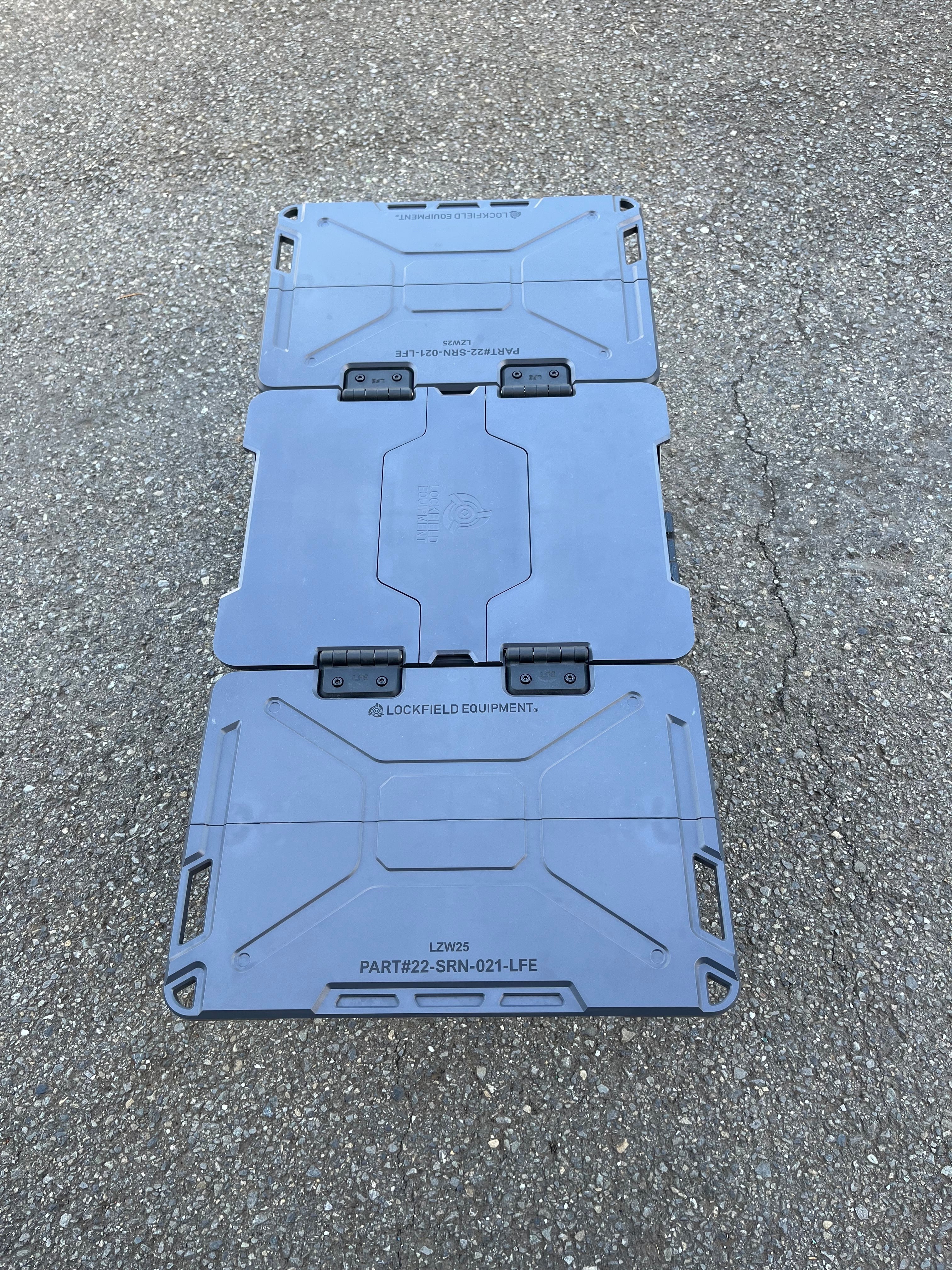 LOCKFIELD EQUIPMENT LZW 25 收納鋁箱天板套件共二色
