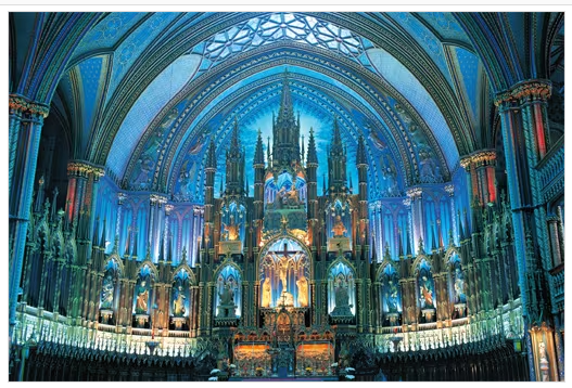 加拿大-蒙特利爾聖母院 (迷你尺寸)