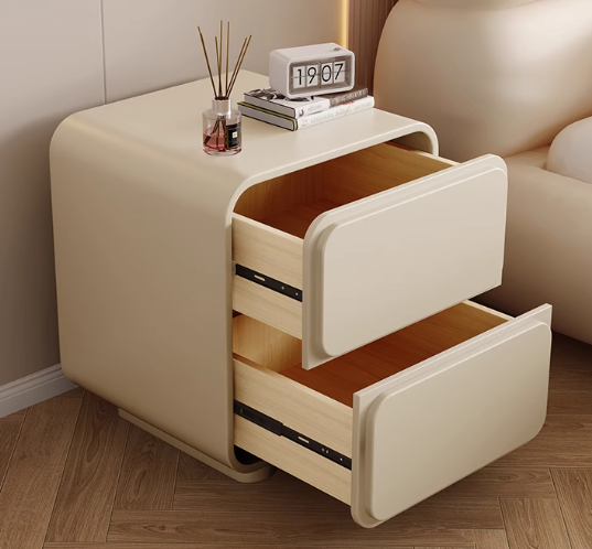 薇艾丫丫皮質床頭櫃