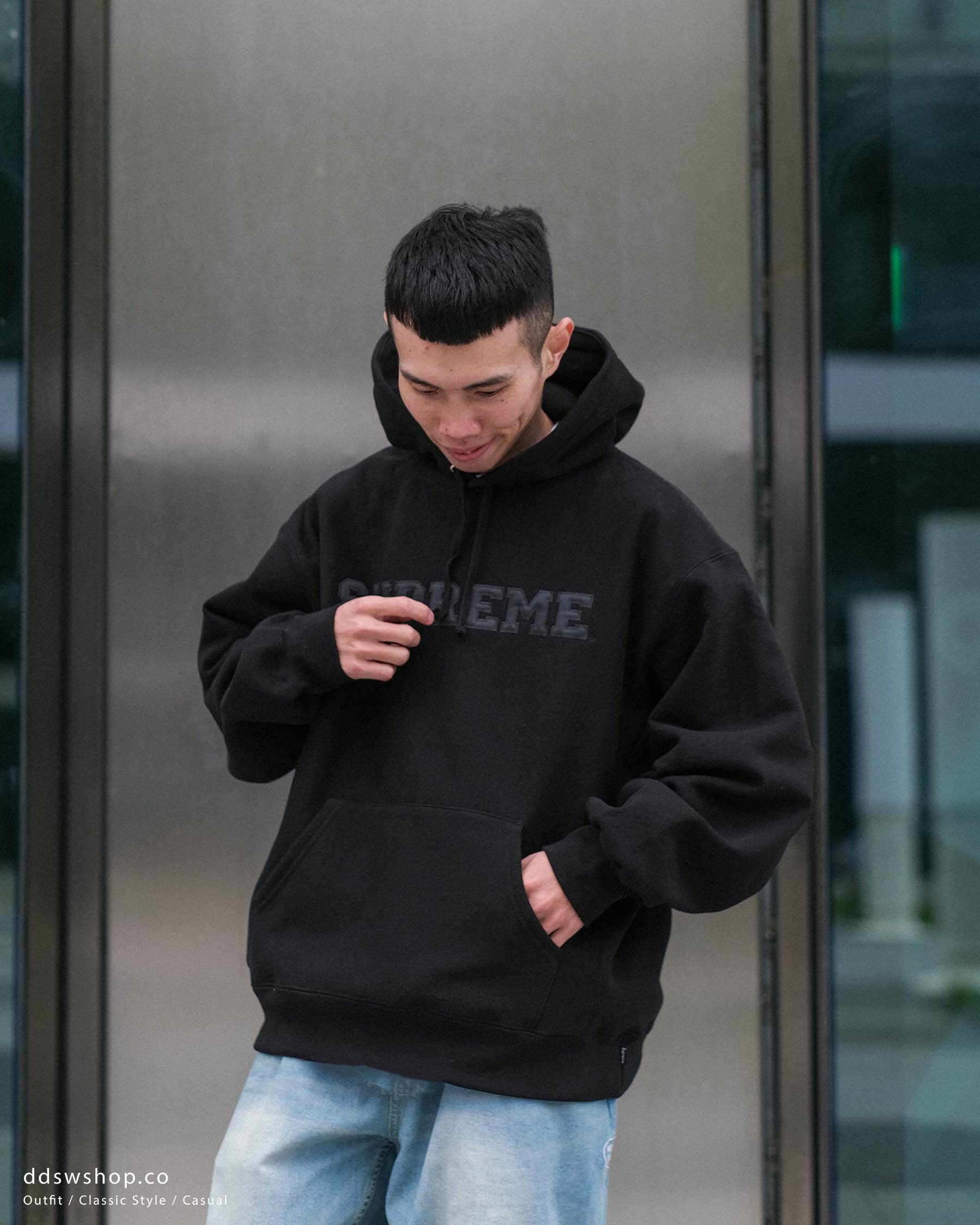 Supreme 24S/S logo 帽踢 黑色