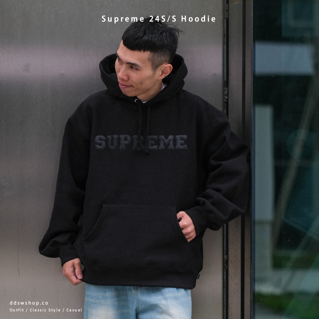 Supreme 24S/S logo 帽踢 黑色