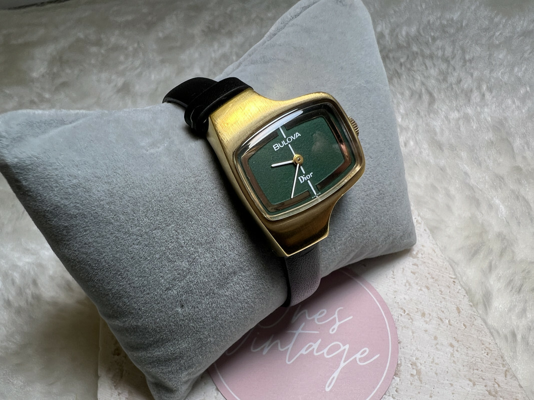 Bulova x Dior 70's Vintage watch