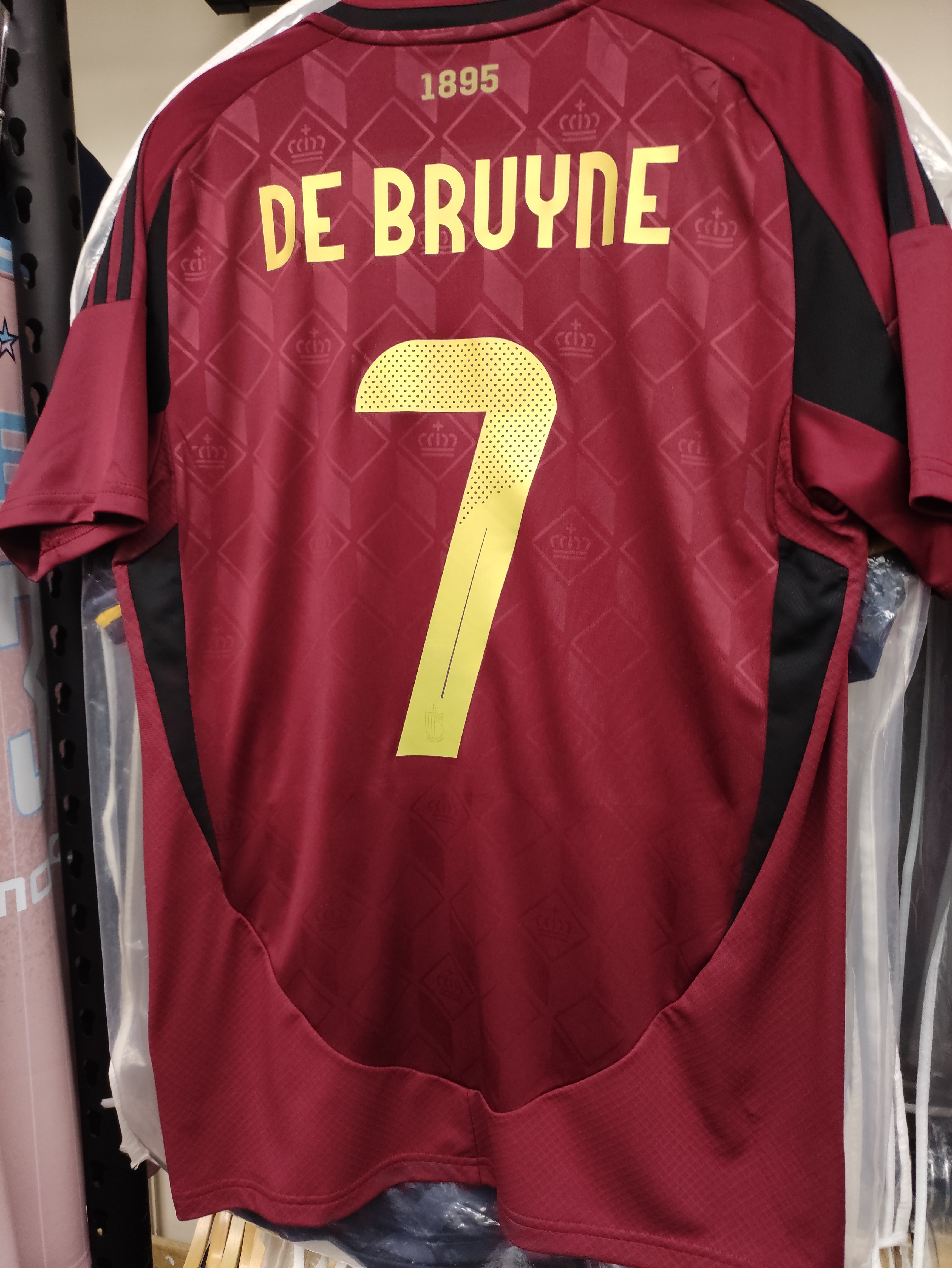 2024比利時國家隊主場迪布尼球迷版球衣