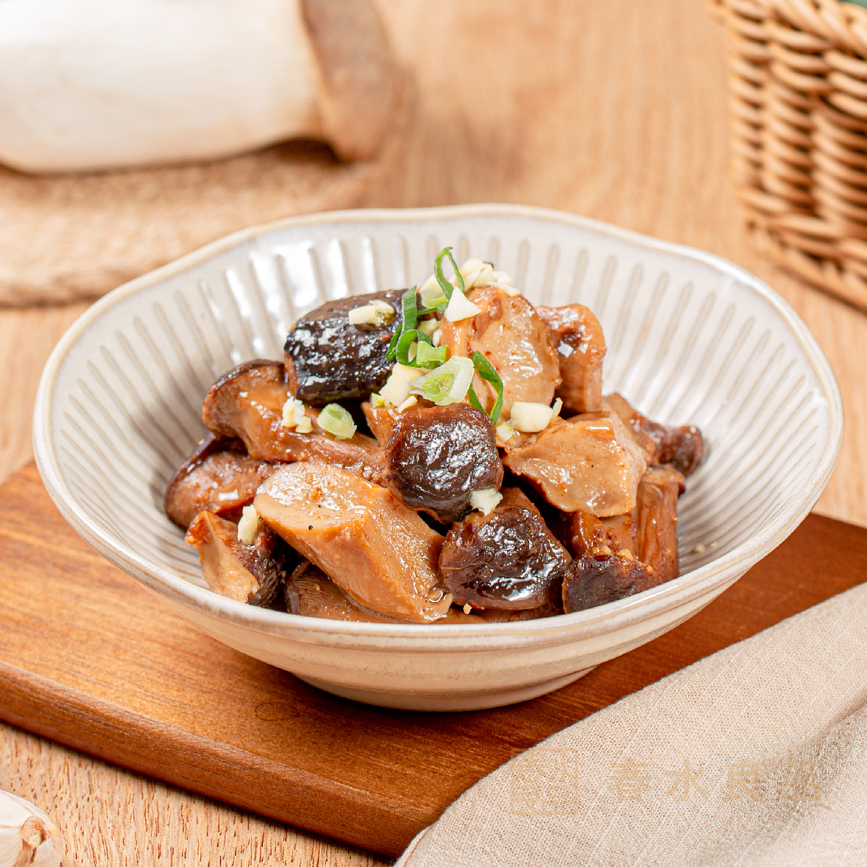 【滷春水】蒜香杏鮑菇