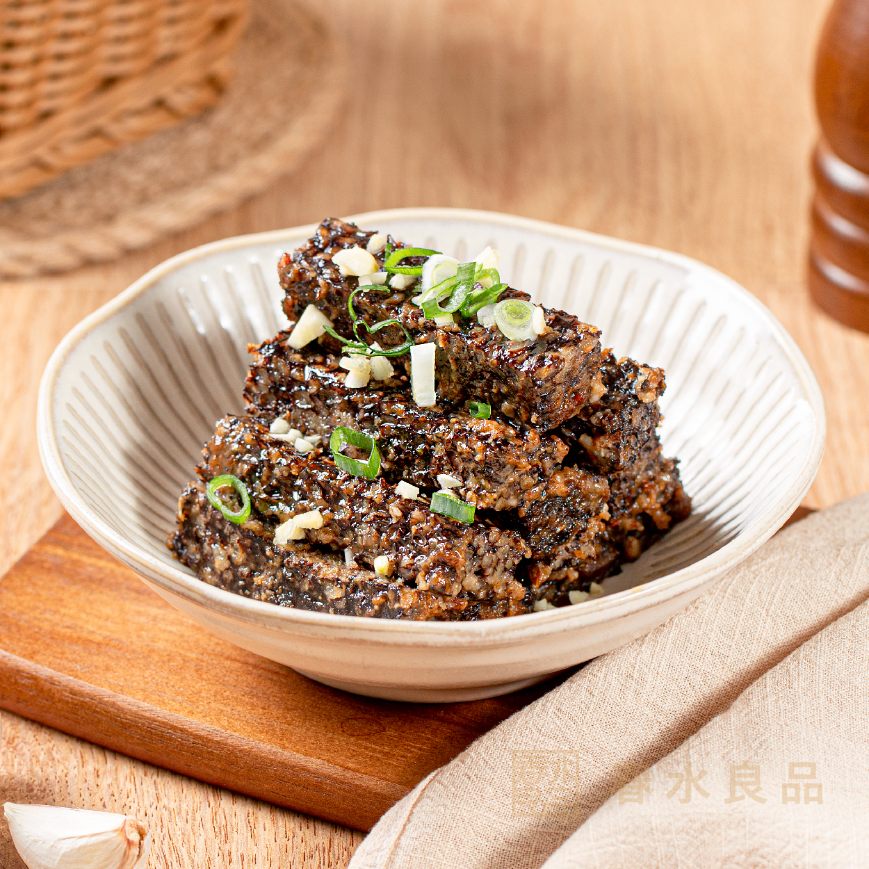 【滷春水】蒜香米血