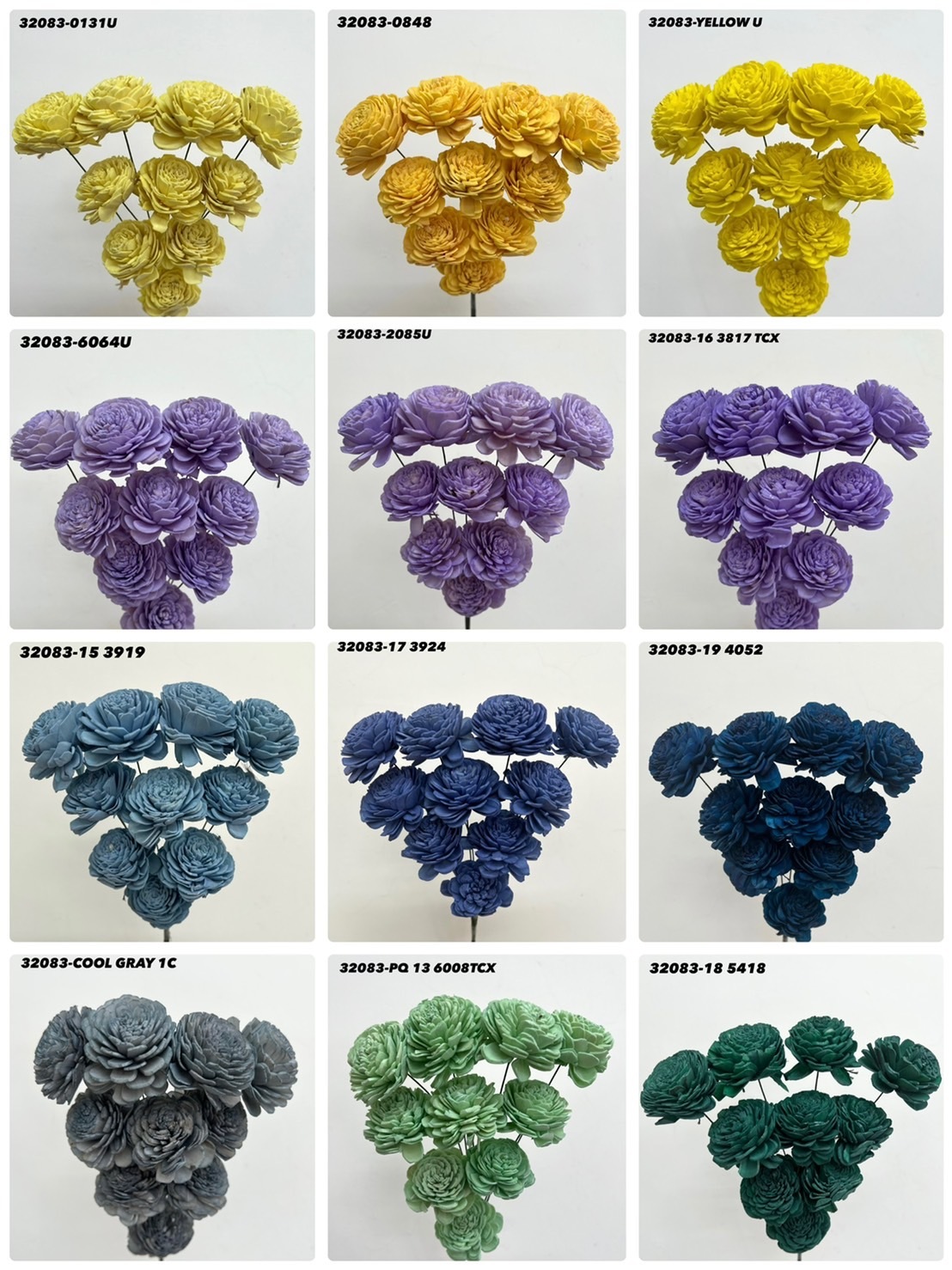 印度水染索拉玫瑰32083系列(5-6公分)