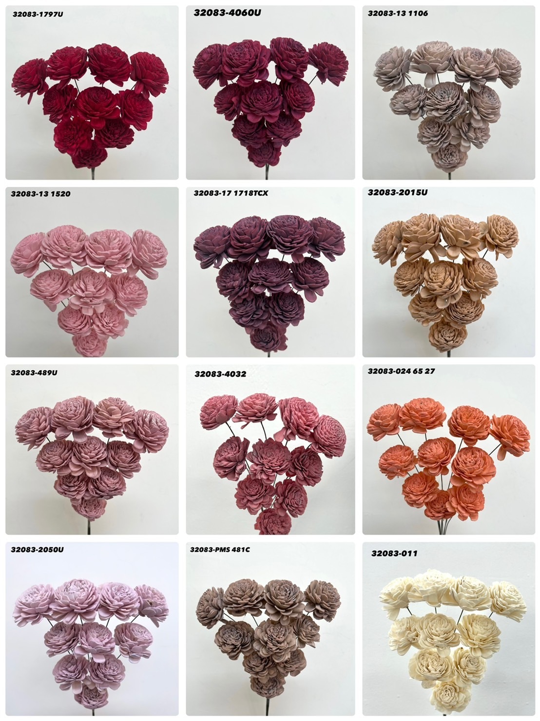 印度索拉玫瑰32083系列(5-6公分)<十支一把>