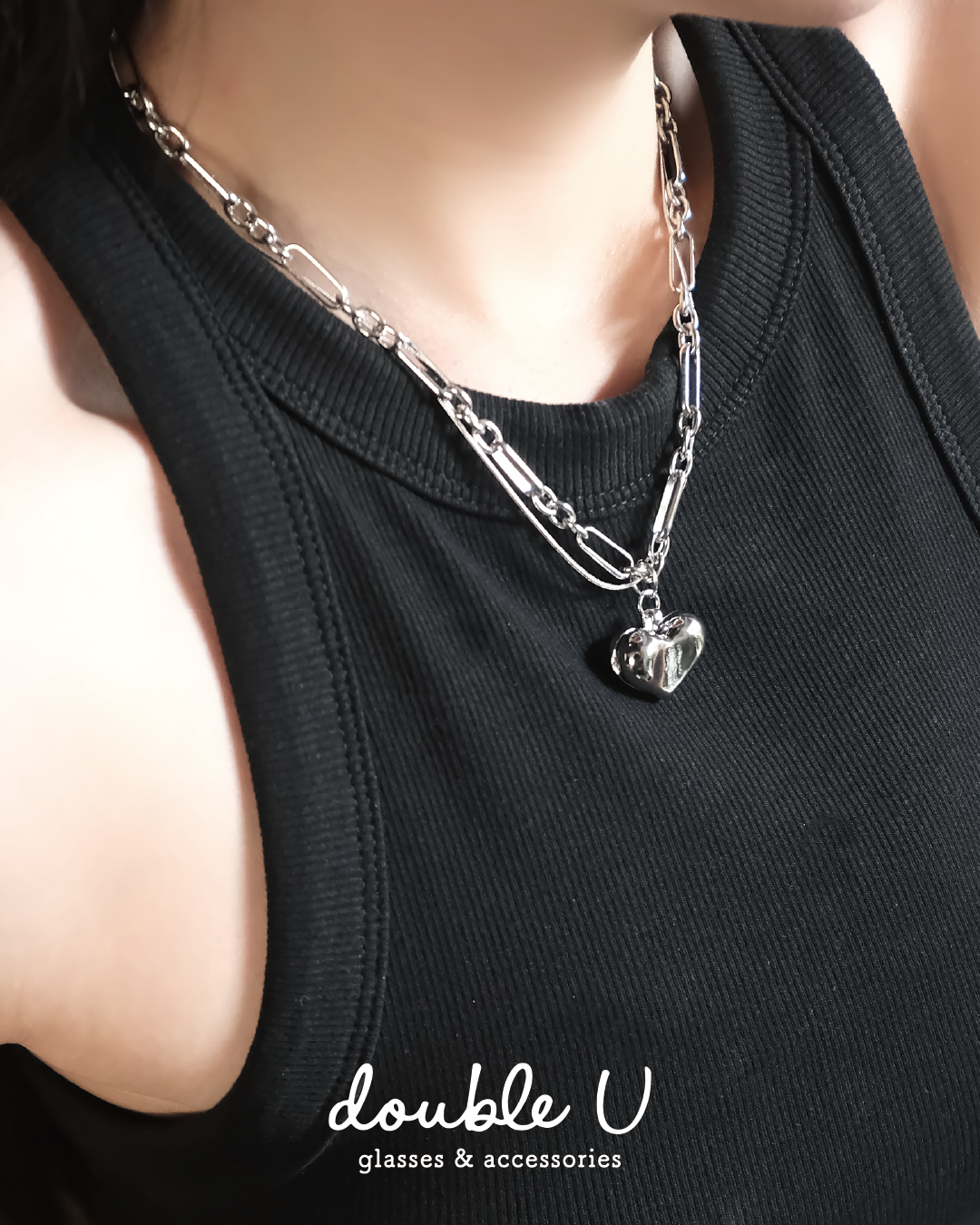 典藏心意雙層項鍊・Necklace (LNM10108)