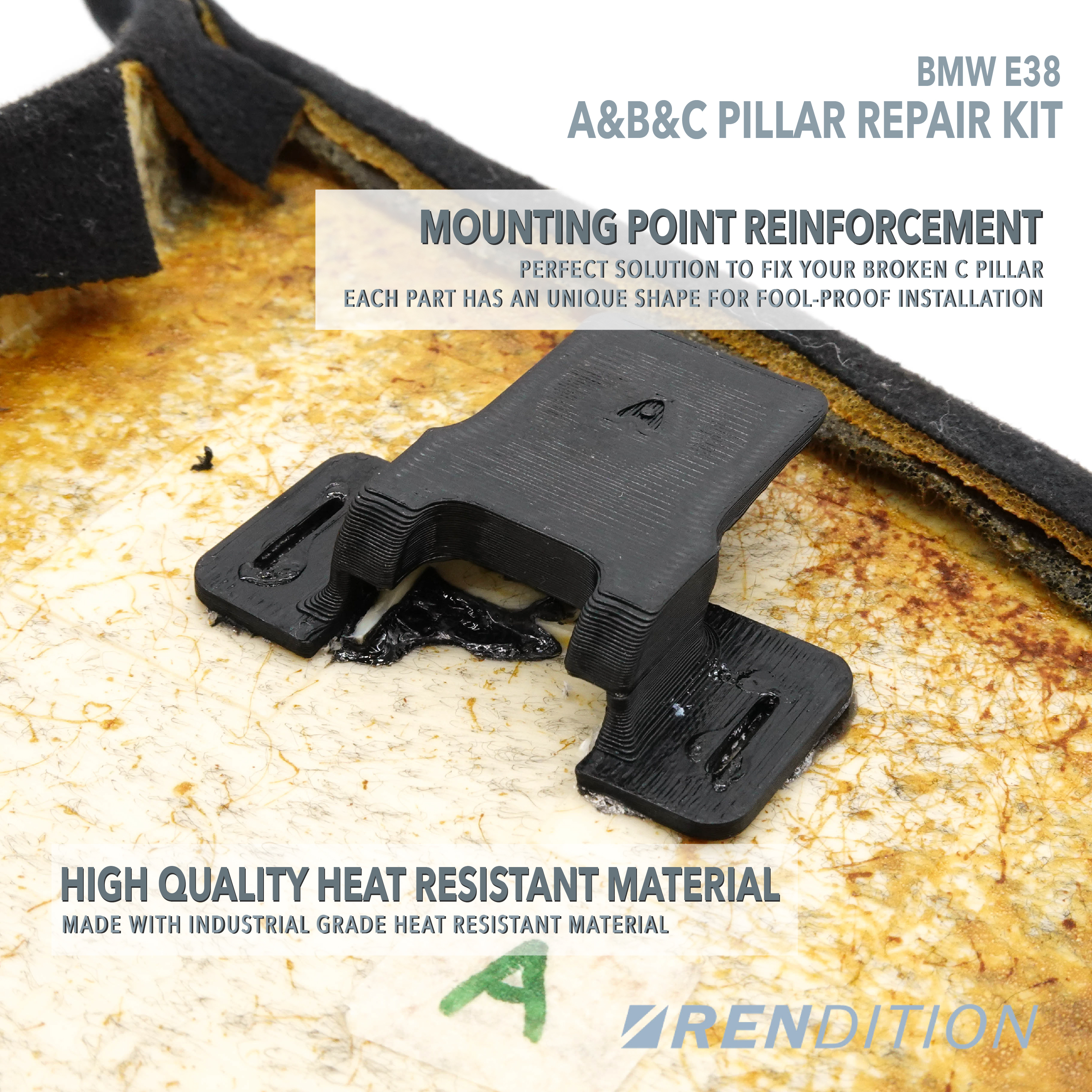 BMW E38 A&B&C PILLAR REPAIR KIT