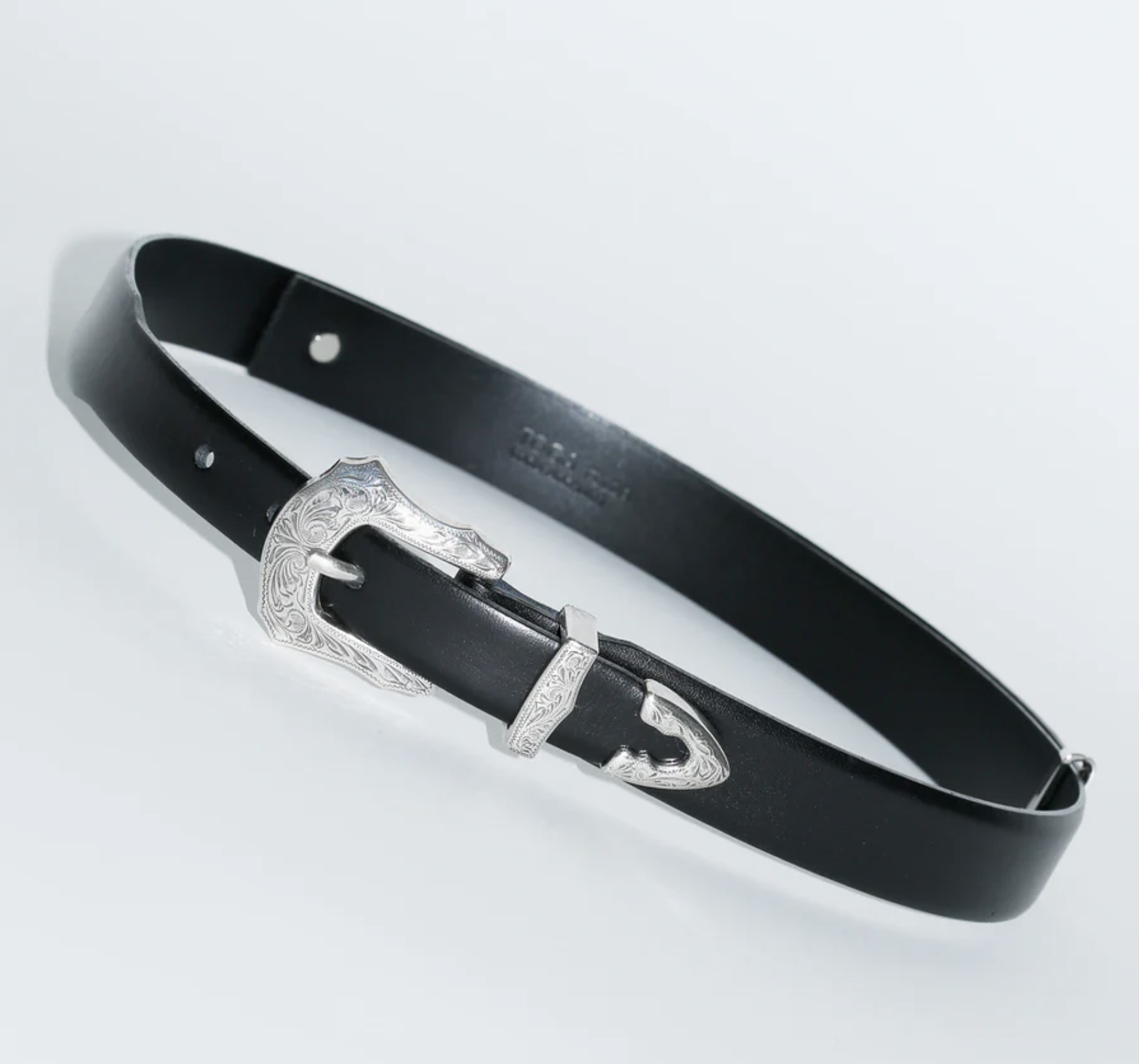 TOGA PULLA METAL LEATHER BELT 2