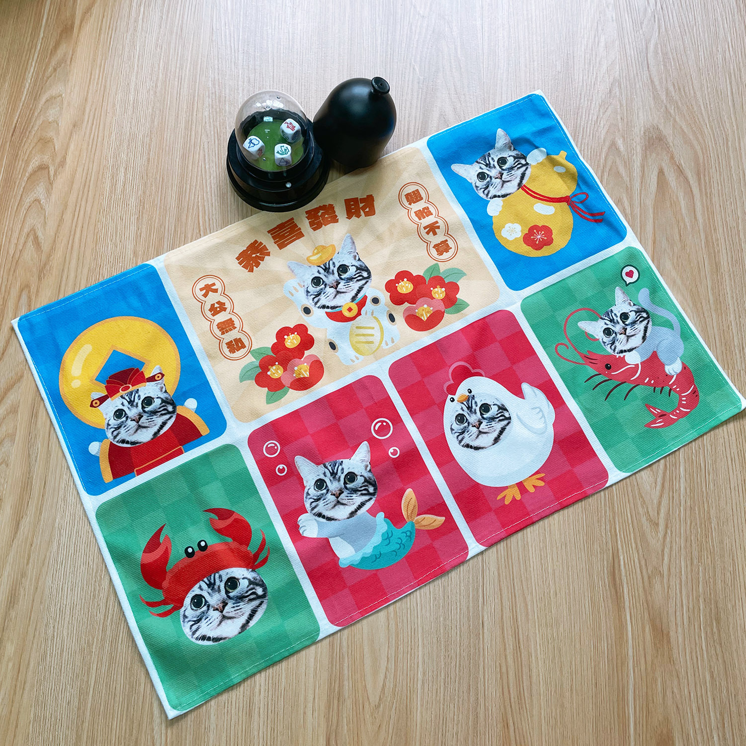 新年必玩客製寵物魚蝦蟹-布款