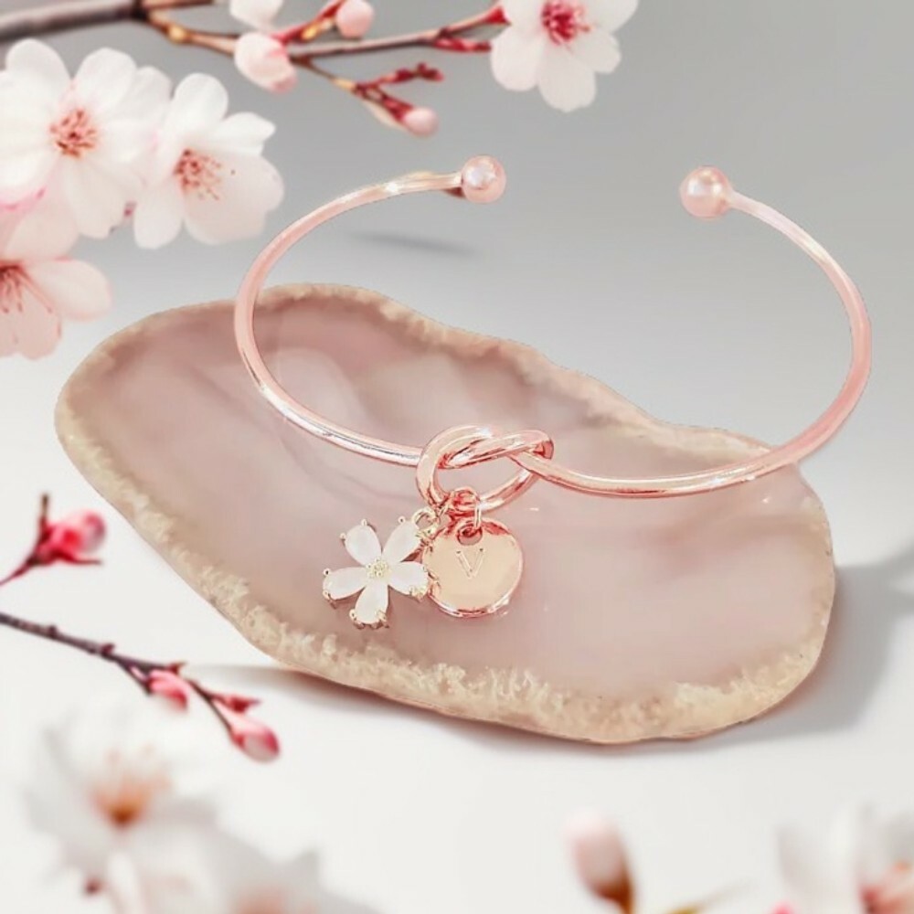 櫻花打結手鐲