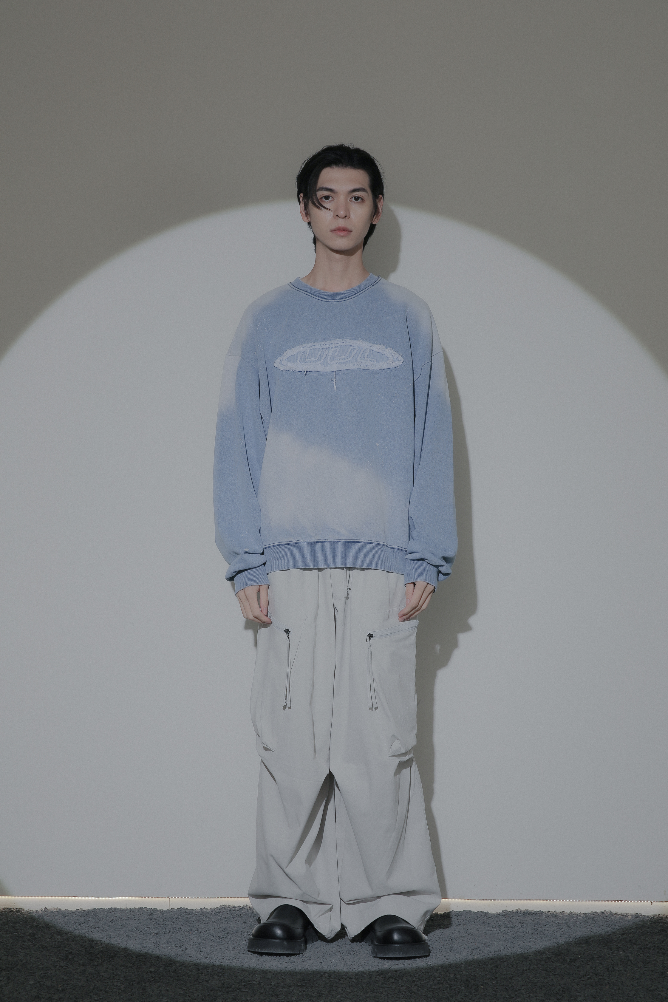 Denim Damage Sweatshirt #衛衣