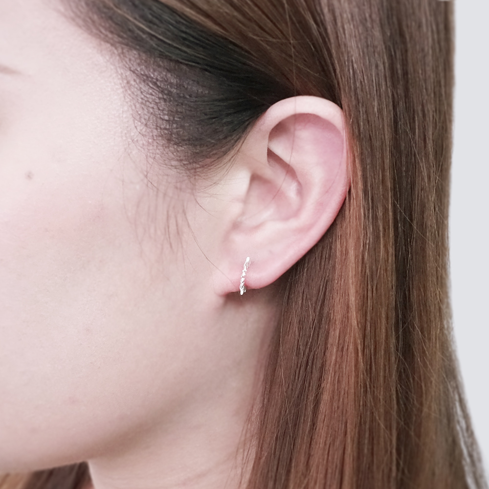 斑爛星芒 針式耳環 925純銀耳環 女生 男生 中性耳環