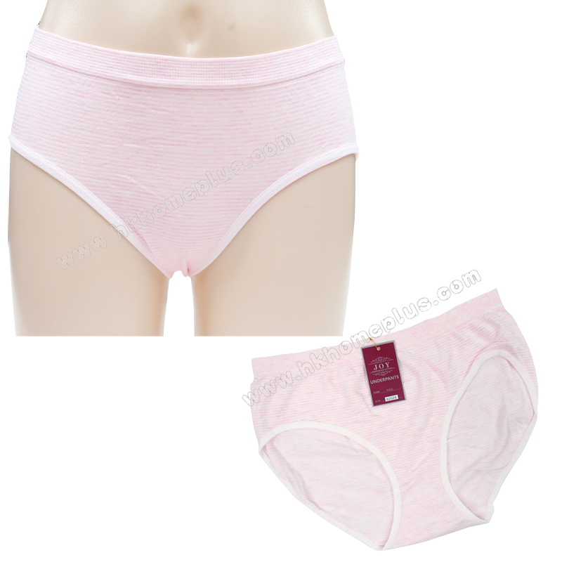 3條裝 JOY: 女裝中腰橫間內褲