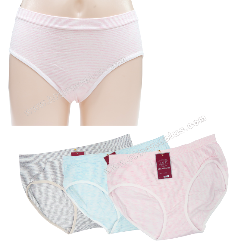 3條裝 JOY: 女裝中腰橫間內褲