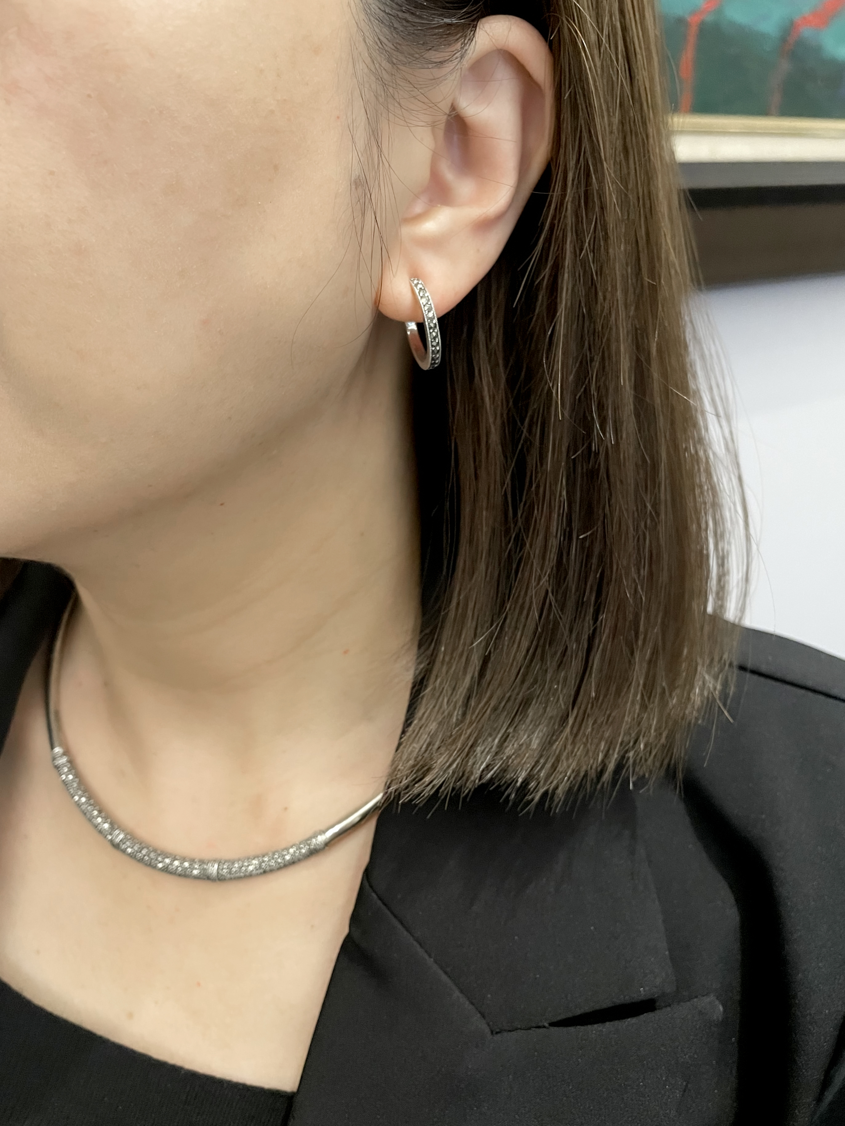 馬克賽石線圈耳環