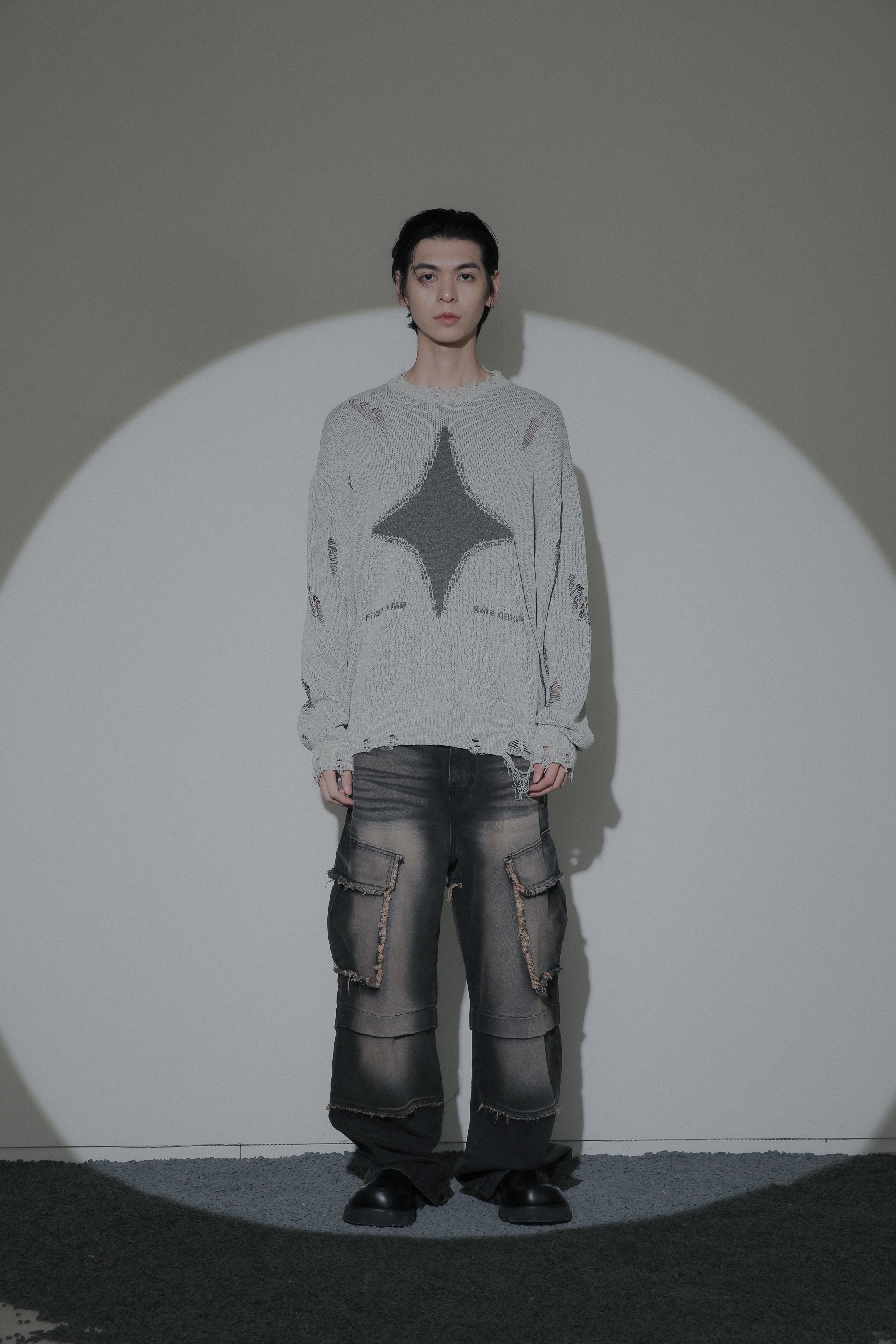 Ninja Damage Knit #針織上衣