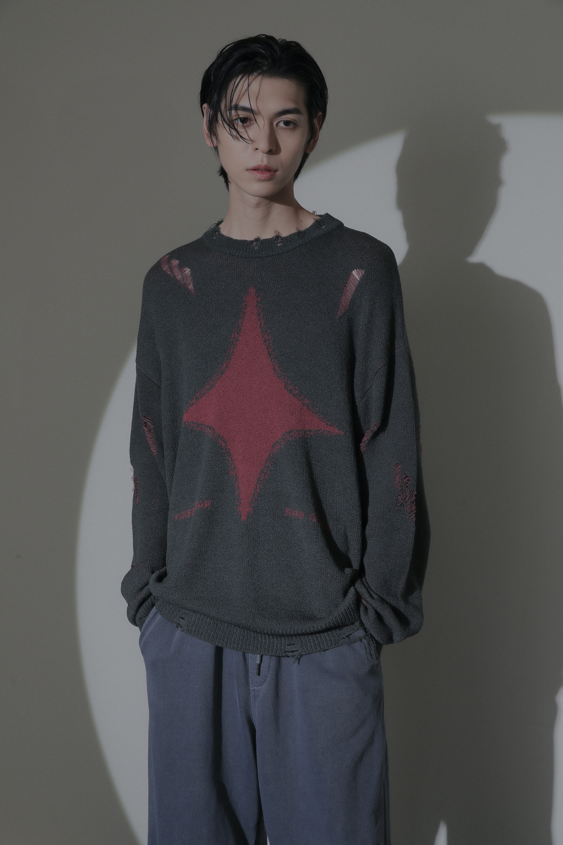 Ninja Damage Knit #針織上衣