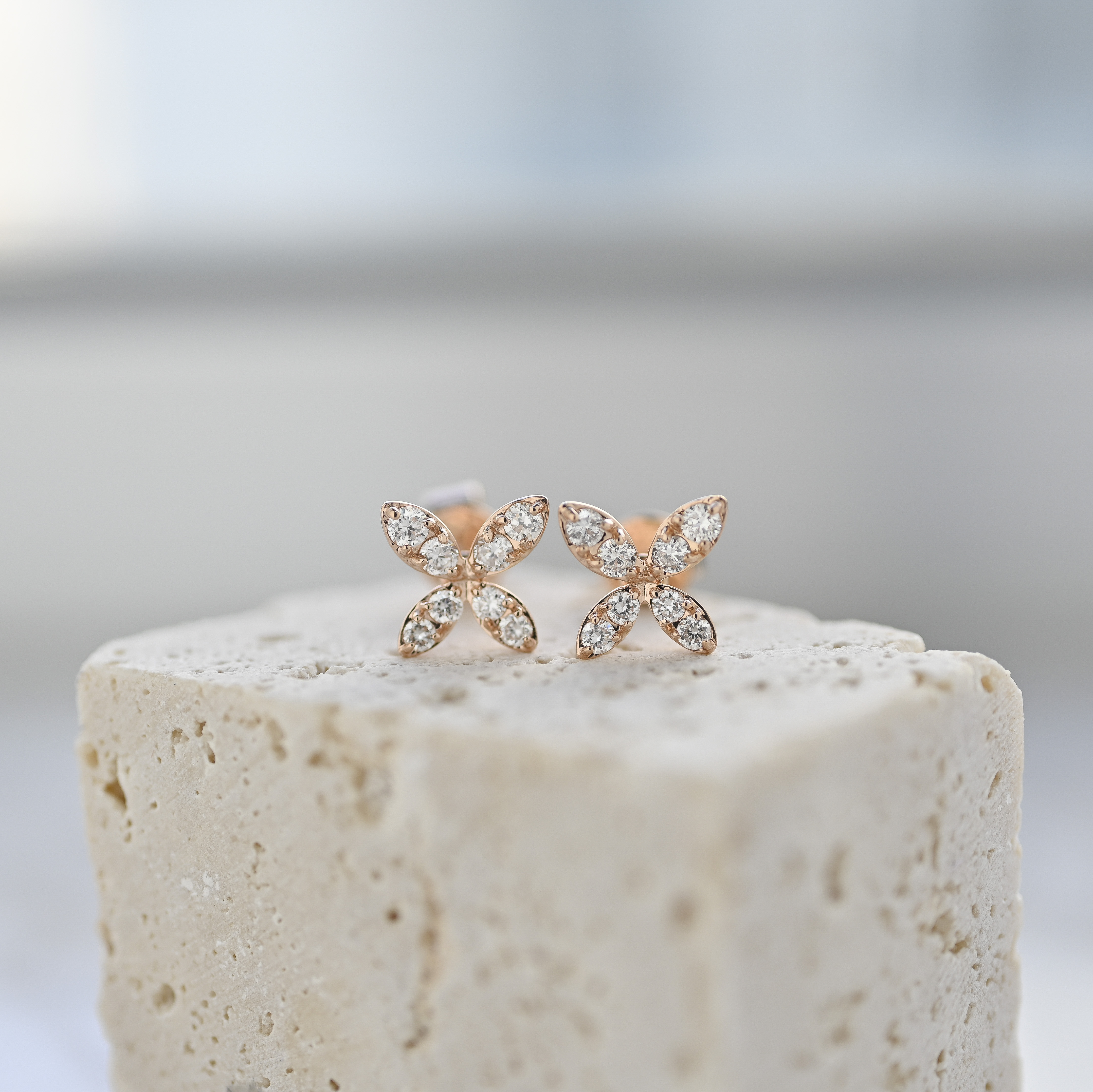 18K Nabi Diamond Earring