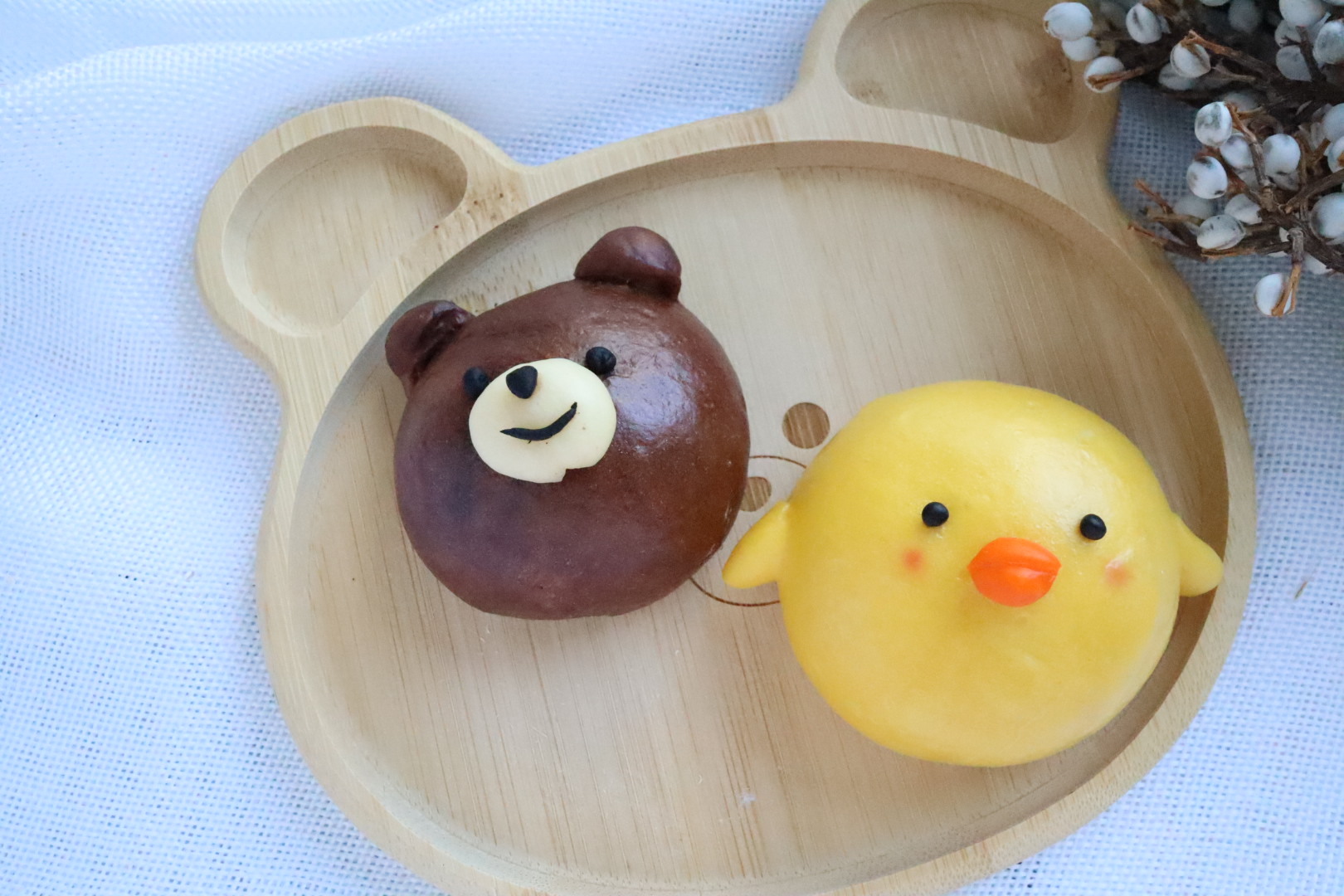 小熊, 小鷄饅頭班