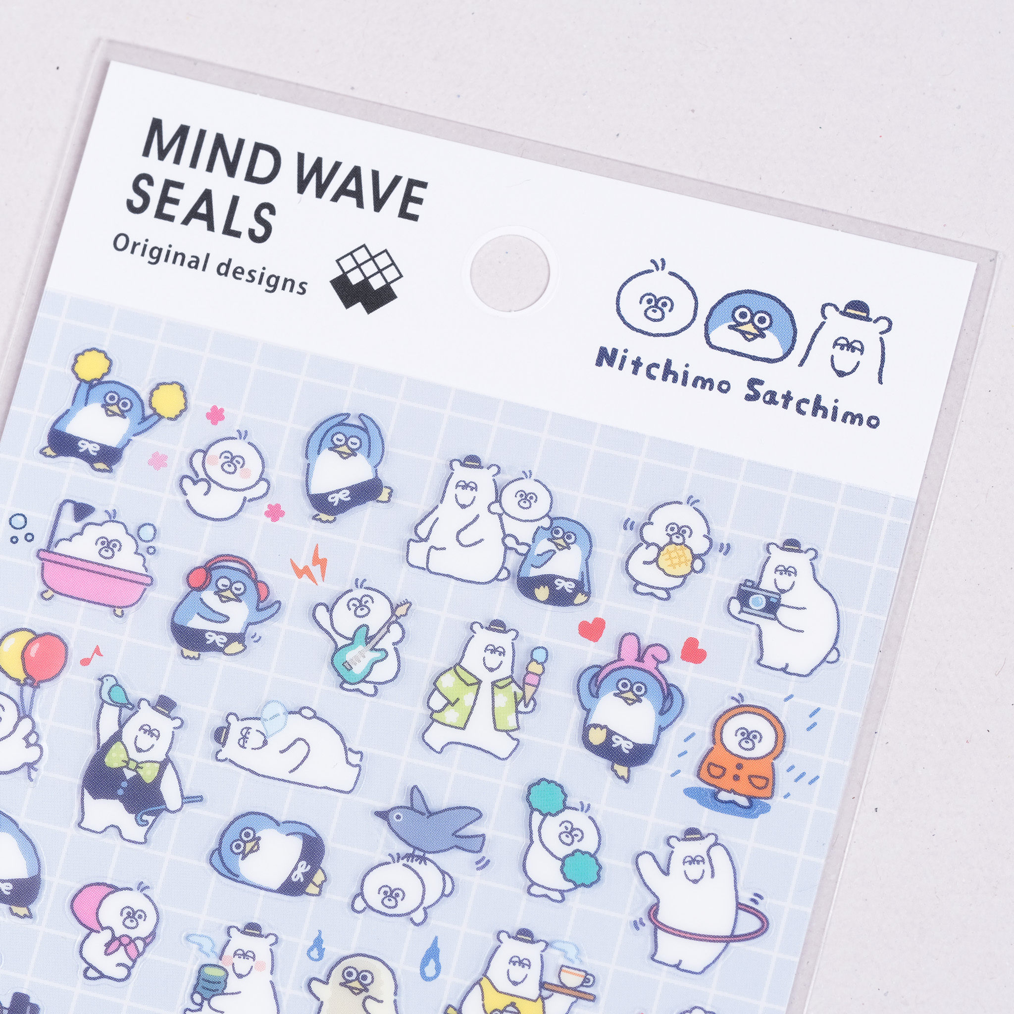 北極熊 企鵝 海豹 貼紙 / MIND WAVE / JAPAN