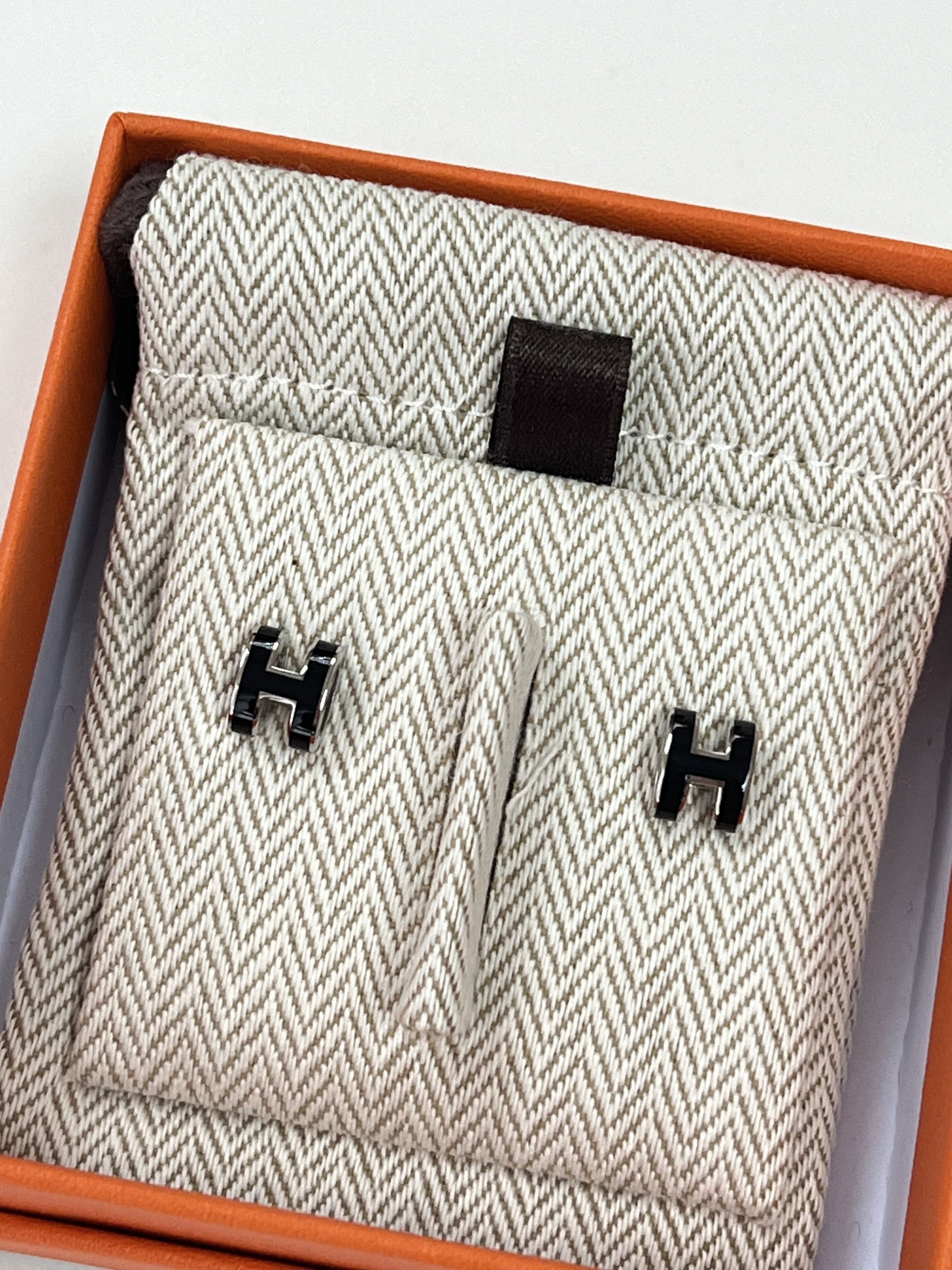 Hermes mini pop h earrings 耳環