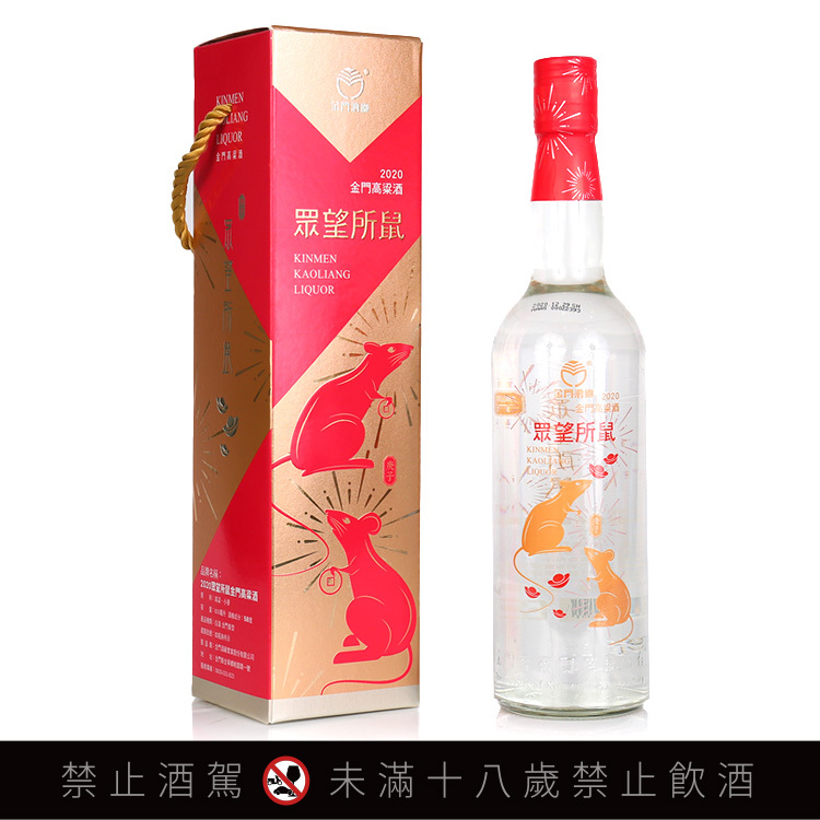 金門酒廠2020眾望所鼠金門高粱酒