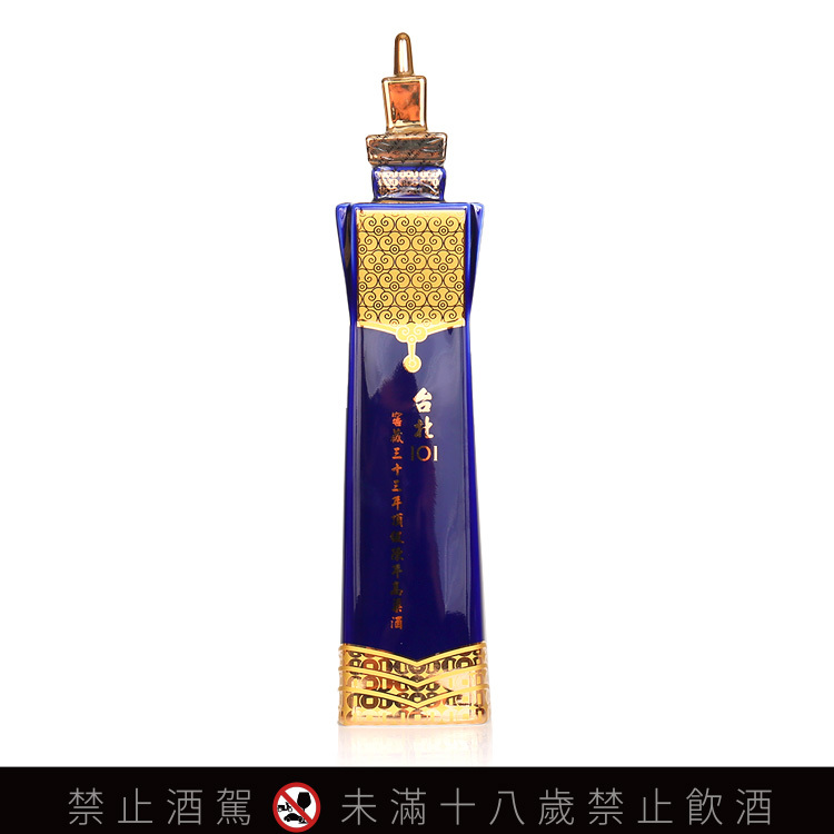 青島【未開封】高級酒！馬祖酒廠 台北101 紀年酒　窖藏33年 馬祖酒廠台北101 窖藏33年頂級陳年高粱酒 限量版寶石紅- 產品