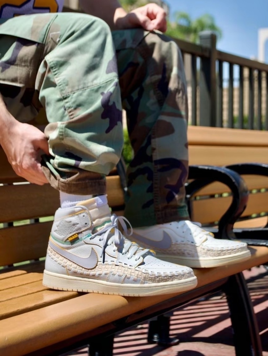 UNION X Bephies Beauty Supply X Air Jordan 1 HIGH OG " Summer '96 " 編織 米白 聯名款 FD2565100