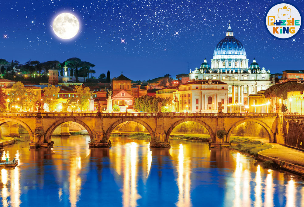 義大利-星空中的聖彼得大教堂 (世界最小)