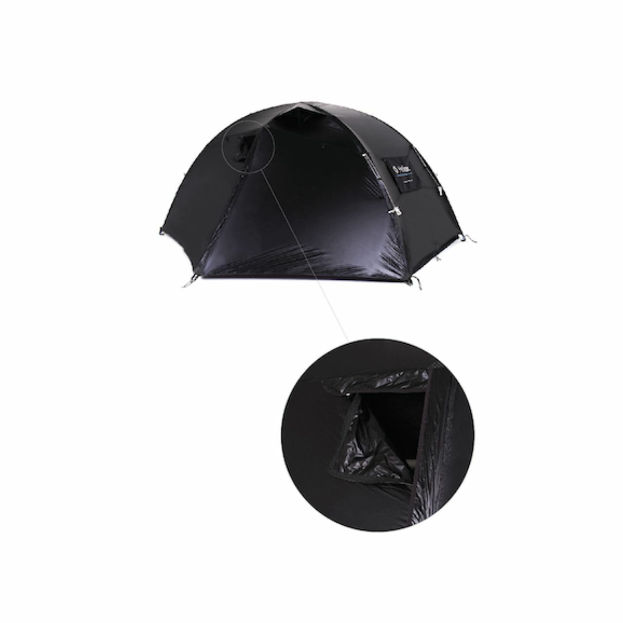 Helinox｜Alpine Dome 2P Black Set