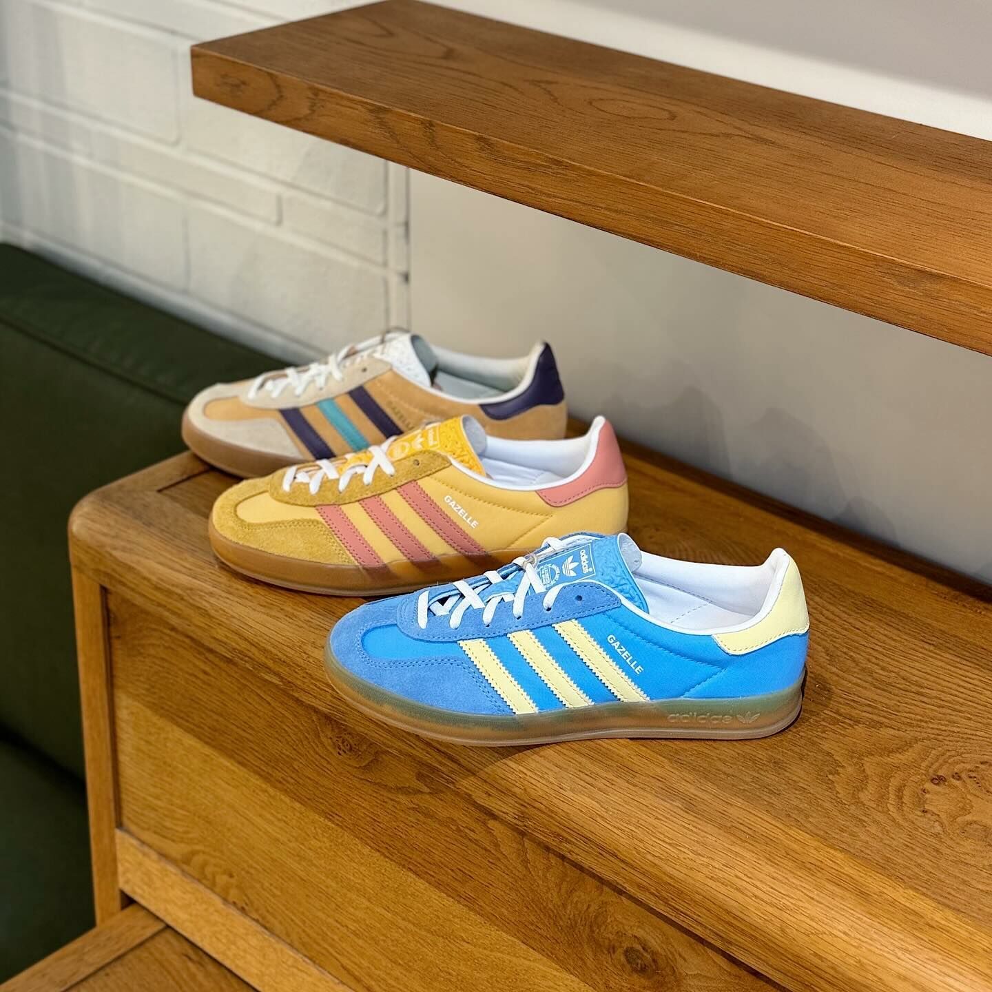 Adidas Originals Gazelle Indoor 日本新發售 3色 復古鞋 IG1636 IE2960 IE2959